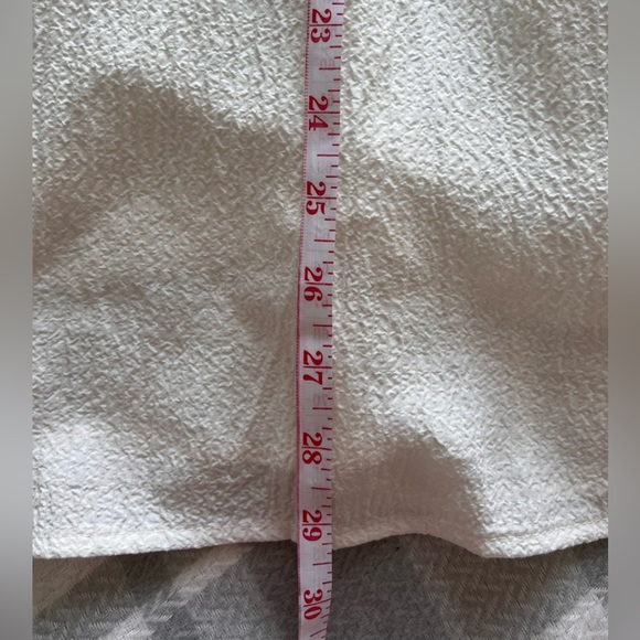 NWT - Anne Klein White Sleeveless Mid-Calf Tie Waist Dress - Picture 14 of 16